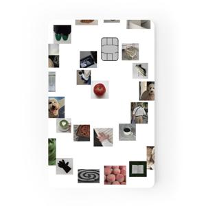 Duit Card Sticker 009 교통 체크 카드 스티커