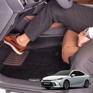 토요타 캠리(24년11월~현재)하이브리드 전용 듀라 입체매트1+2열 카매트 S513