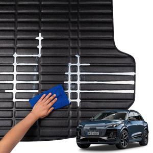 아우디 Q6 e-트론 전용 가죽 트렁크매트