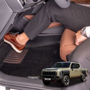 기아 타스만 전용 듀라 입체매트1+2열 자동차 카매트