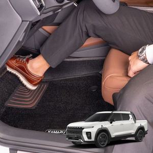 KGM 무쏘 EV 전용 듀라 입체매트1+2열 자동차 카매트