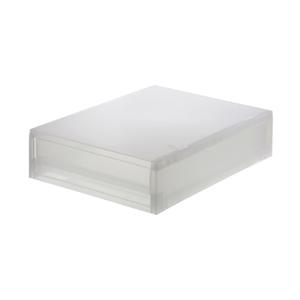 케이스 서랍식 얕은형 반투명 폴리프로필렌 리빙박스