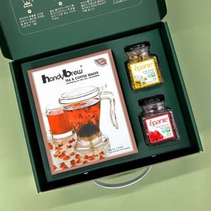 스마트여과기 티포트 A 허브차 고급 티팟 선물세트 캐모마일차 히비스커스티