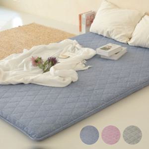 국산 두꺼운 숙소용 펜션용 싱글 더블 바닥 요 매트 솜세트