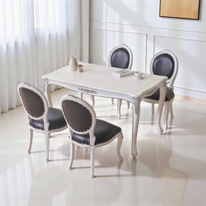 MM10 수입 엔틱 원목 4인용 6인용 다이닝 테이블 식탁 세트