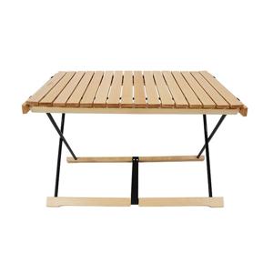 우드롤테이블 감성캠핑 너도밤나무 파우치포함 접이식 캠핑탁자 900