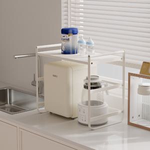 우디 오븐랙 S/M 전자레인지 에어프라이어 오븐 선반 수납장 주방