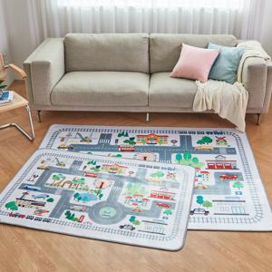 KC인증/도로매트 로드2 유아동 놀이매트 (2size)