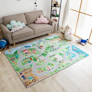 KC인증/도로매트 타운 유아동 놀이매트 (2size)