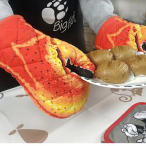 유니크한 주방 패션 바닷가재 오븐장갑 단열효과