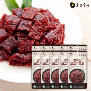 강강술래 갈비맛 쇠고기육포 50g x10팩
