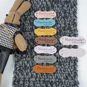 목도리 가방 장식 DIY 부자재 재료 핸드메이즈 뜨개 라벨