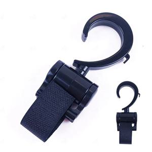 다용도 유모차 후크 걸이 미끄럼 방지 벨트 핸들 고정 고리
