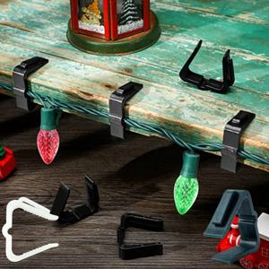 줄 조명 케이블 인터넷 선정리 전선고정 홀더 ㄷ자 클립 후크