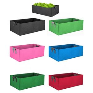 가정용 실내 베란다 옥상 꾸미기 사각 텃밭상자 채소 블루베리 부직포 화분