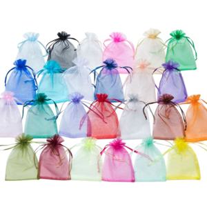 망사 포푸리 달걀 선물포장 복주머니 파우치 메쉬 주머니 9x12cm