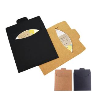 크래프트 디스크 DVD 다용도 봉투 종이 CD 포장 케이스 홀더