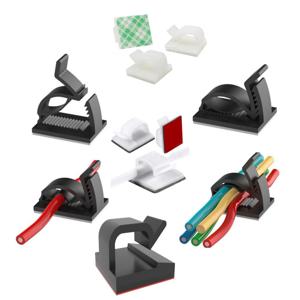 벽 바닥 고정 인터넷 랜선 케이블 전선정리 홀더 고정클립 선정리