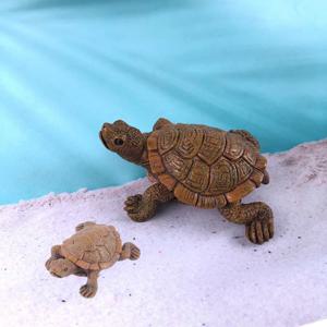 다용도 인테리어 수족관 어항 꾸미기 액세서리 거북이 모형 장식