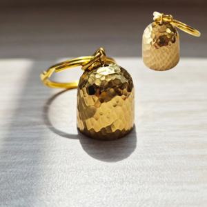 전통 인테리어 장식 놋쇠 황동 내림쇠종 열쇠고리 키링 맑은 소리 키홀더