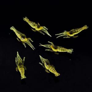 간편한 낚시미끼 바다낚시 돌돔 실리콘 가짜 새우미끼 밑밥