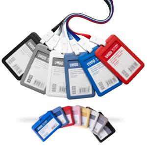 카드 보관 신분증 사원증 학생증 명찰 목걸이줄 가로형 세로형