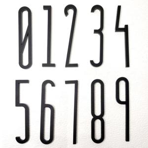 아크릴 입체 3D 표지판 숫자 스카시 슬림 넘버 간판 인테리어 디자인