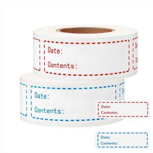 식자재 식품표기 라벨 유통기한 날짜 기록 소비기한 관리 스티커