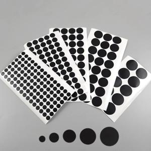 전자기기 전원 홈캠 보안 불빛 차단 LED 암막 스티커 반투명 3개