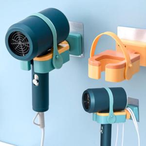 무타공 강력 고정 헤어드라이기 정리 거치대 선정리 홀더