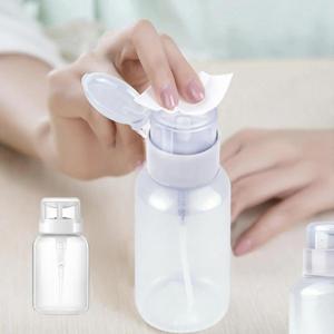 매니큐어 펌프형 간편한 펌핑 디스펜서 아세톤 리무버 공병 용기