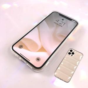 스마트폰 풀커버 클리어 패딩 에어쿠션 투명 핸드폰 케이스