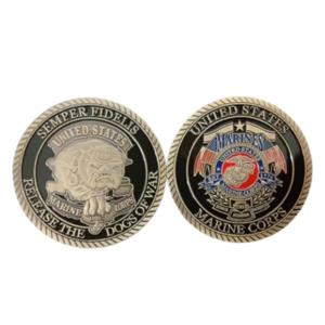미국 해병대 코인 기념주화 토큰 메달 취미 컬렉션 동전 소품