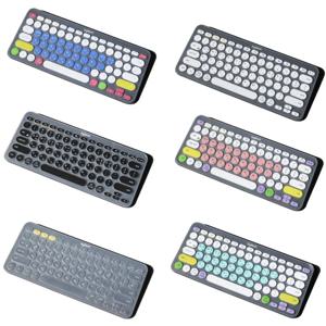 K380 호환 키보드 실리콘 키스킨 투명 컬러 덮개 커버
