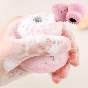 세안 브러쉬 실리콘 클렌징 저자극 모공 세안 클리너 문어 브러시