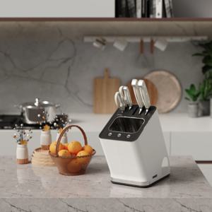 쿠진 나이프케어 시즌2 칼살균기 + 에지리 칼세트 4종 COZ-1000UV 5colors