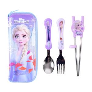 겨울왕국2 스텐교정용젓가락스푼포크케이스세트/FRO5755