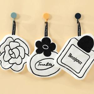 고급 극세사 주방 고리수건 핸드타올 주방수건 행주 손수건 키친 카페 행사 답례품