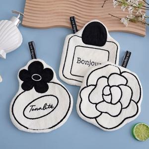 3종세트 고급 극세사 주방 고리수건 핸드타올 주방수건 행주 손수건 키친 카페 행사 답례품