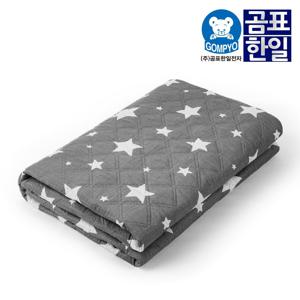 [리퍼] 전자파없는 무자계 전기요 워셔블 캠핑 전기매트 노블스타팅그레이