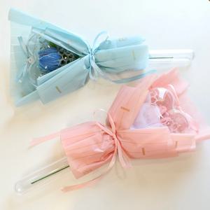 졸업식 꽃다발 학예회 기념일 선물 모루 LED 꽃다발 하트뿅뿅