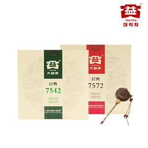대익보이차 7542+7572(150g) 경전세트+차칼 증정