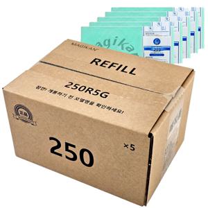 정품 매직캔 리필봉투(M250) 11m 5개입 휴지통 매직롤