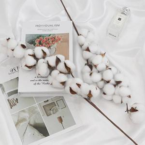 목화꽃 조화 겨울 인테리어 가랜드 실크플라워 꽃꽂이 꽃다발재료