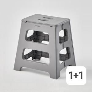 1+1 NEW 핸디 원터치 폴딩 스툴 L(2종/택1) 간이의자 접이식 화분 피크닉