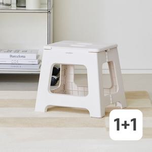 1+1 NEW 핸디 원터치 폴딩 스툴 M (2종/택1) 간이의자 접이식 화분 피크닉