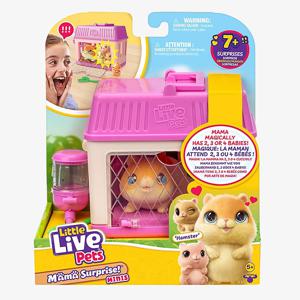 리틀 라이브펫 미니 마마서프라이즈 햄스터 인형 놀이 장난감
