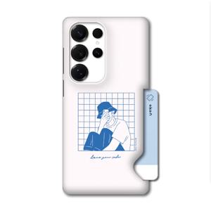 갤럭시 시리즈 종종 마이셀피 카드슬라이드 케이스