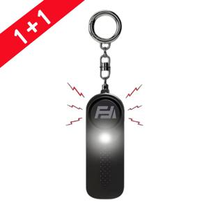 1+1 호신용 경보기 휴대용 응급 위급 알림벨 호루라기 키링 고리형 호신용품