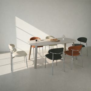 루체 세라믹 식탁 4인용 테이블 포세린 무광 스텐 1600